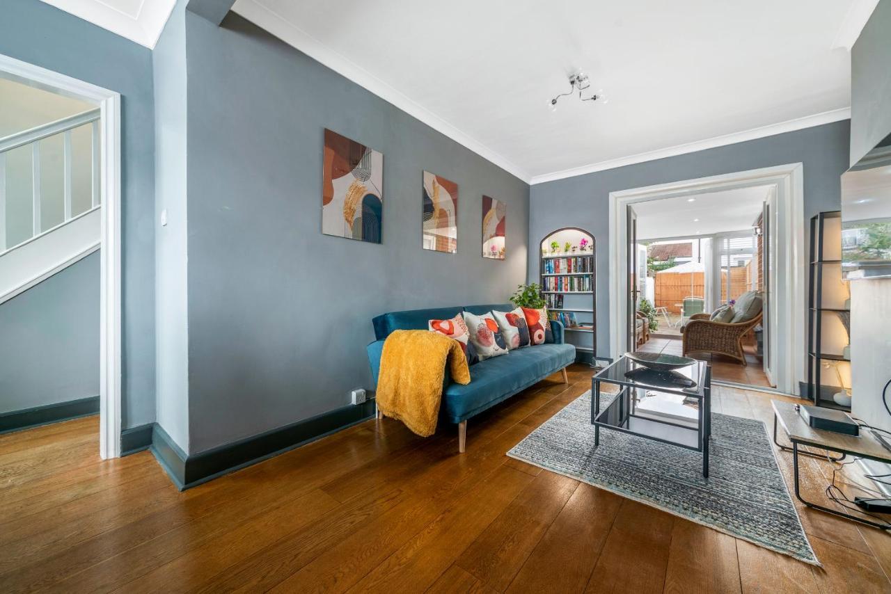 Stunning 3Br House W Garden & Parking In Richmond Villa Saint Saint Kew Eksteriør bilde